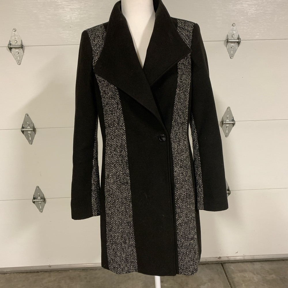 Primark Wool Blend Peacoat - Size 6 US